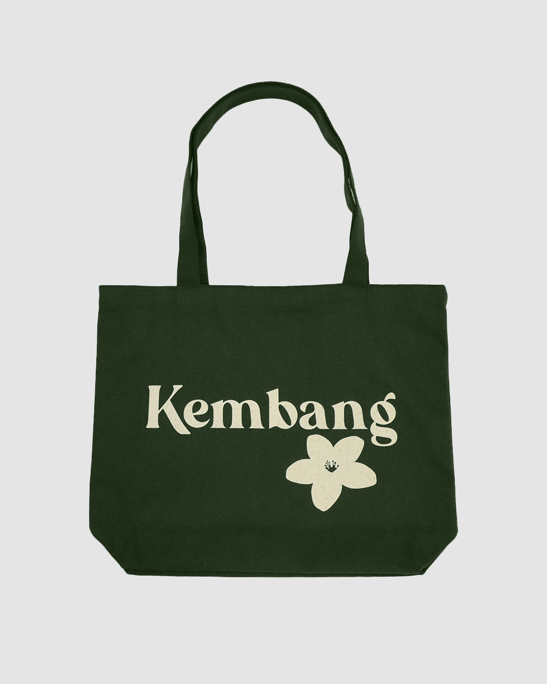 KEMBANG TOTE BAG GREEN