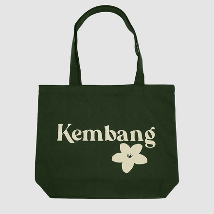 KEMBANG TOTE BAG GREEN
