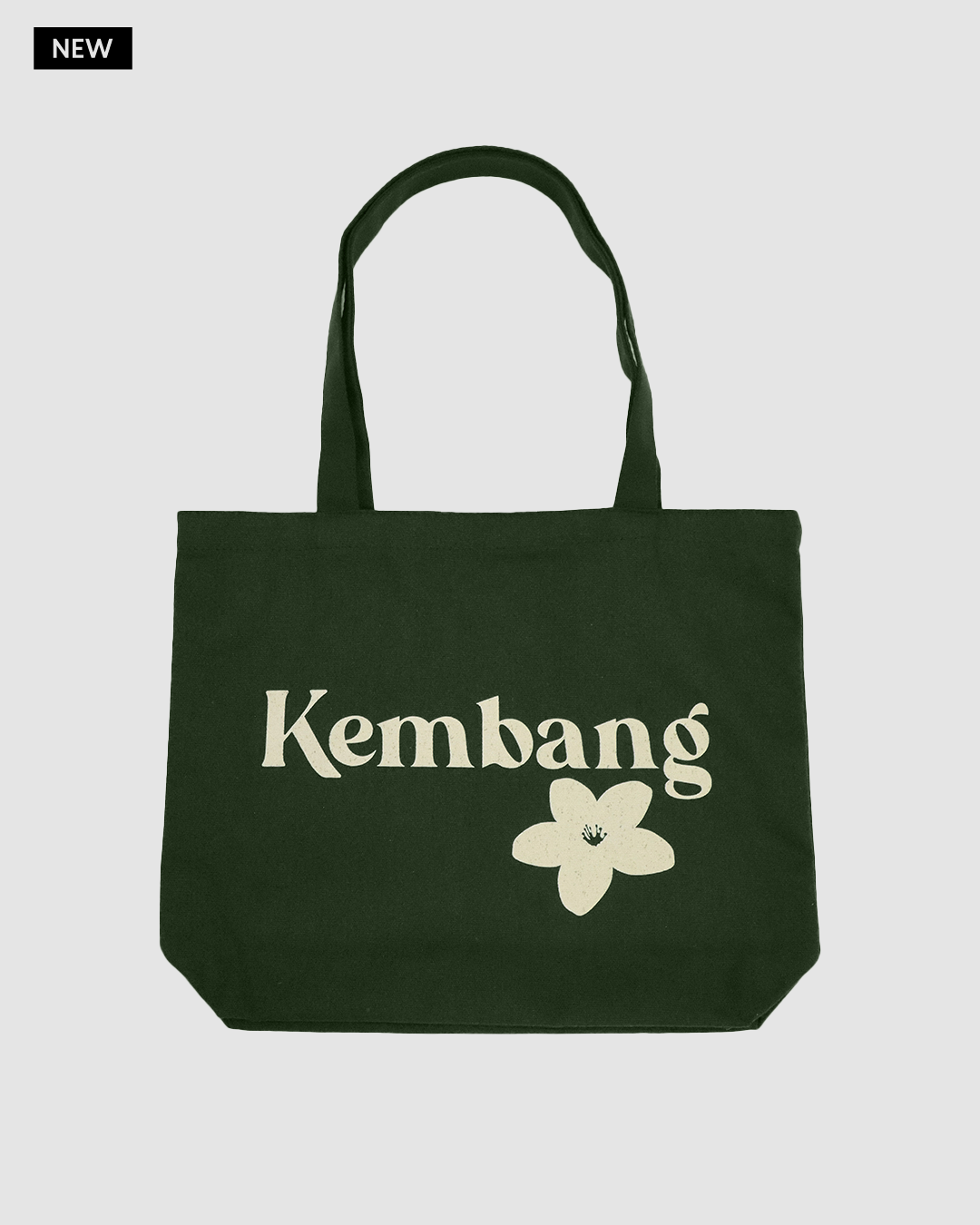KEMBANG TOTE BAG GREEN
